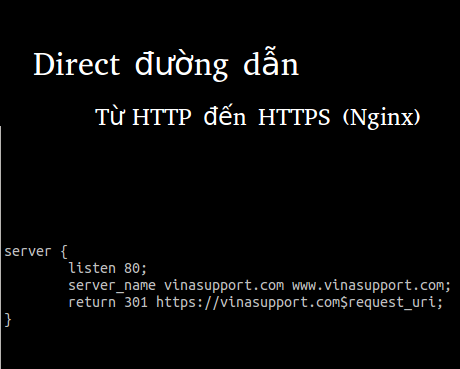 Hướng dẫn Redirect từ HTTP tới HTTPS với Nginx Web Server