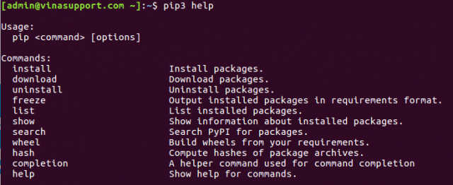pip3 command not found