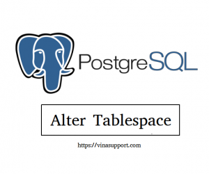 [PostgreSQL] Chỉnh sửa (Alter) Tablespace