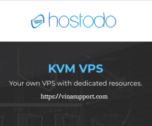 Hostodo – Khuyến mại VPS US – Hỗ trợ Asia Optimized IPv4