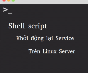 [Shell script] Kiểm tra và khởi động lại Service trên Linux Server