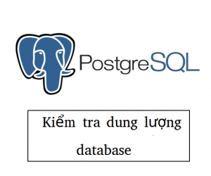 [PosgreSQL] Cách kiểm tra dung lượng database