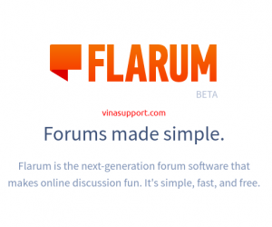 Hướng dẫn tạo diễn đàn (forum) với Flarum