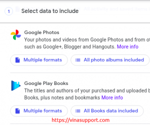 Cách backup dữ liệu ảnh / video từ Google Photos