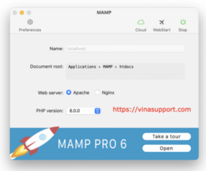 Cài đặt và sử dụng MAMP trên MacOS