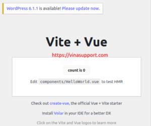 Hướng dẫn sử dụng Vue 3 với WordPress thông qua Vite