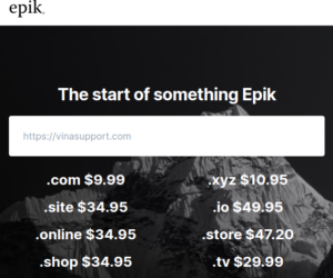 Epik Coupon tháng 3/2023 – Tên miền .ORG chỉ còn $7.99 USD