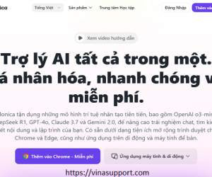 Monica AI – Trợ lý AI toàn diện – Tích hợp OpenAI, DeepSeek, GPT, Claude và Gemini – Flash Sale giảm 33% cho gói Unlimited