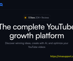 Tối ưu hóa video Youtube của bạn với trợ lý AI vidIQ