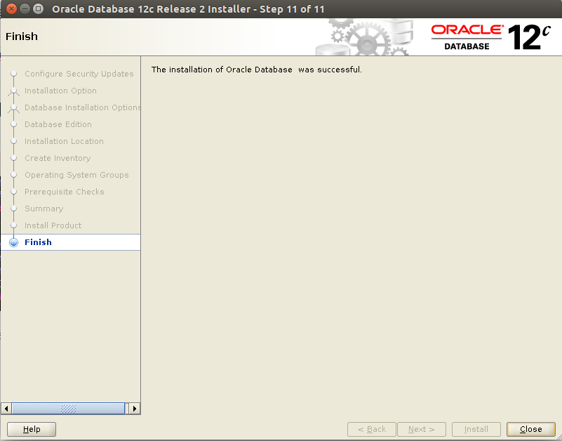 Huong dan cai dat Oracle Database 12c Tren CentOS 7.x - Buoc 15