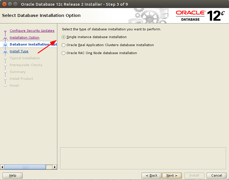 Huong dan cai dat Oracle Database 12c Tren CentOS 7.x - Buoc 4