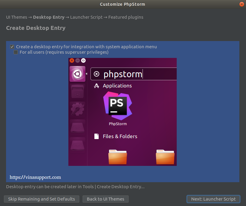 Huong dan cai dat PhpStorm IDE tren Ubuntu Step 5