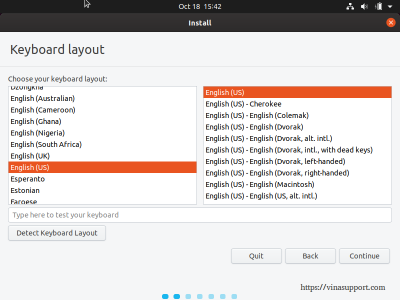 Huong dan cai dat Ubuntu 19.10 Desktop - Buoc 3