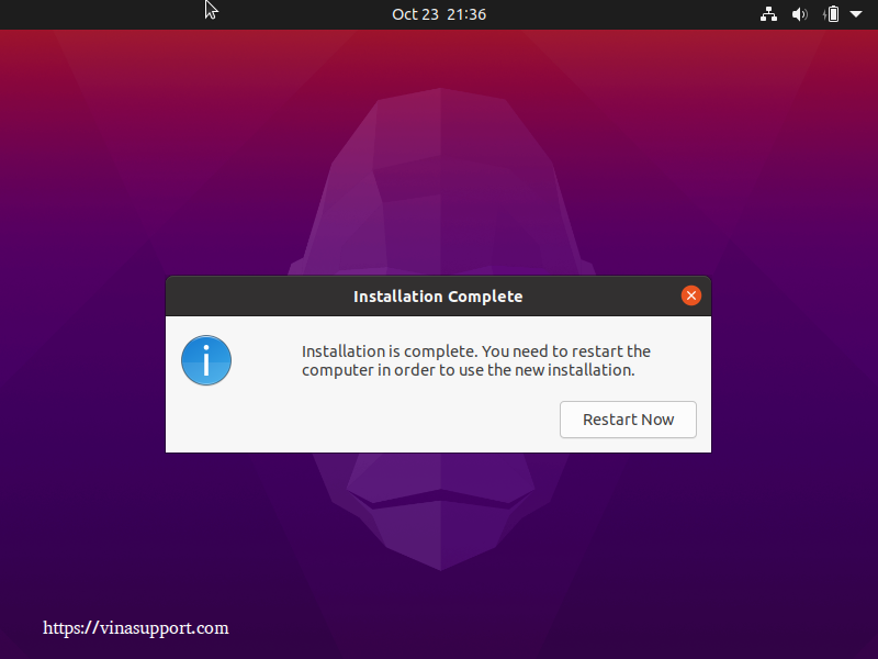 Huong dan cai dat Ubuntu 20.10 Buoc 11