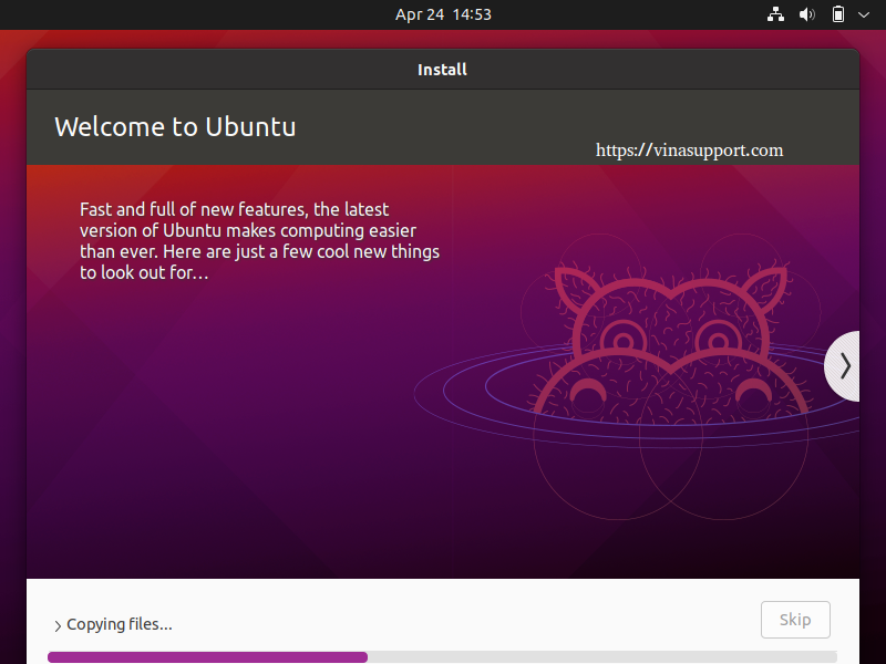 Cai dat Ubuntu 21.04 Buoc 10