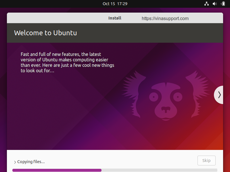 Huong dan cai dat Ubuntu 21.10 Buoc 10