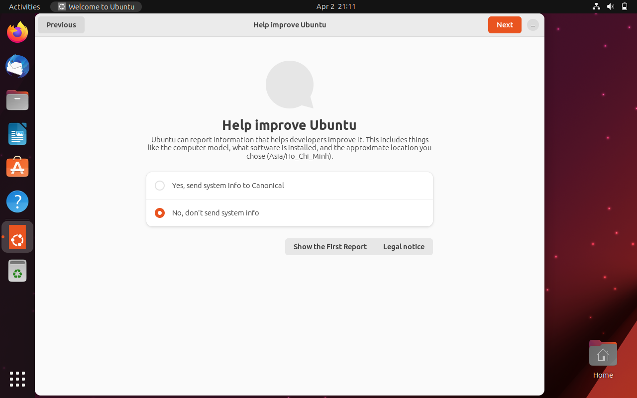 Huong dan cai dat HDH Ubuntu 23.04 buoc 18
