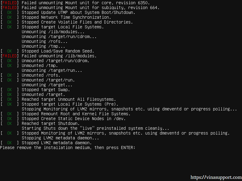 Huong dan cai dat Ubuntu Server 18.04 LTS step 17